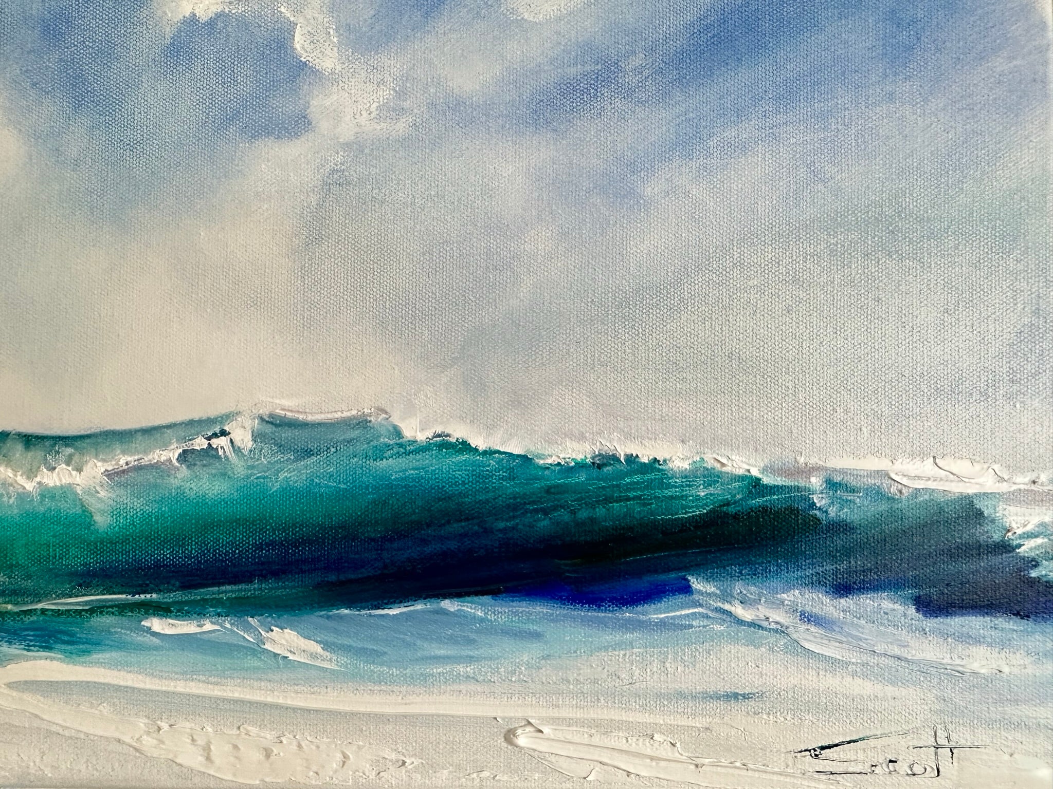 Summer Seascape Scott Laurenson Summer Seascape Scott Laurenson